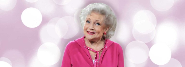 photo of betty white from fathom events for betty where celebration special